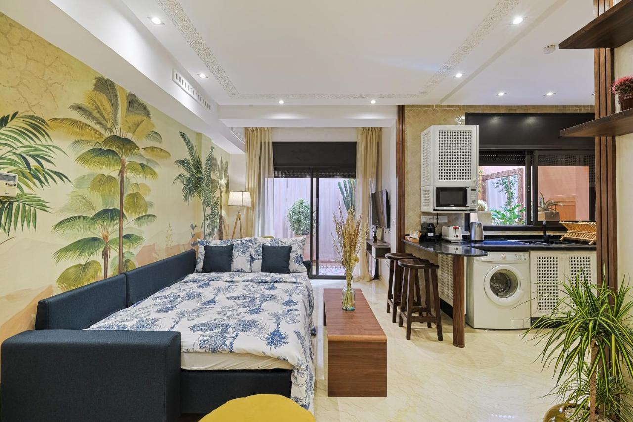 Oasis - Appartement Authentique A Gueliz Marrakesh Exterior photo