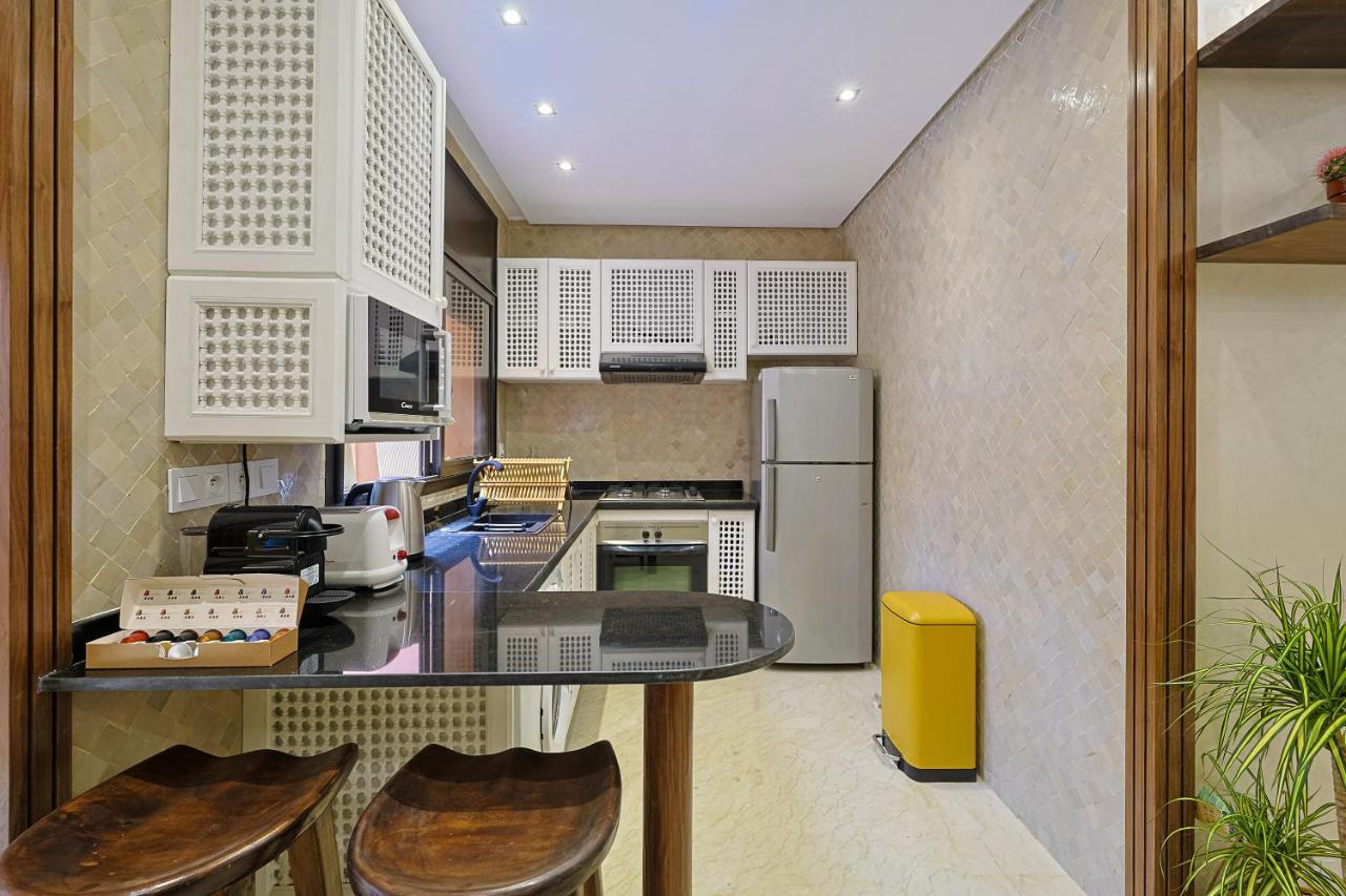 Oasis - Appartement Authentique A Gueliz Marrakesh Exterior photo