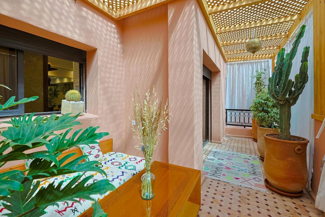 Oasis - Appartement Authentique A Gueliz Marrakesh Exterior photo
