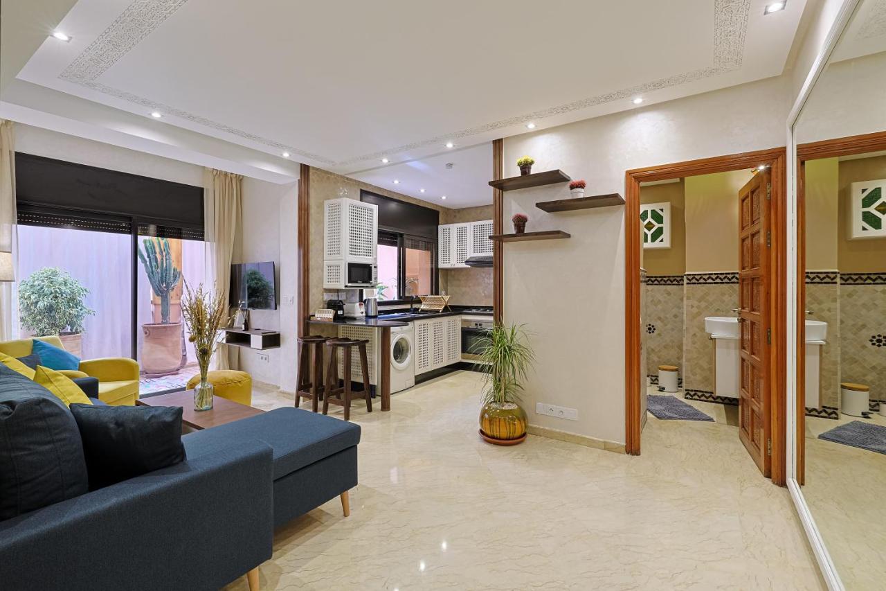 Oasis - Appartement Authentique A Gueliz Marrakesh Exterior photo